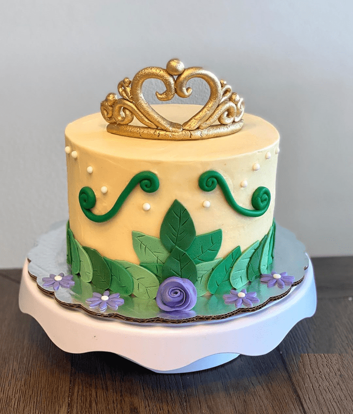 Delightful The Princess and the Frog Cake