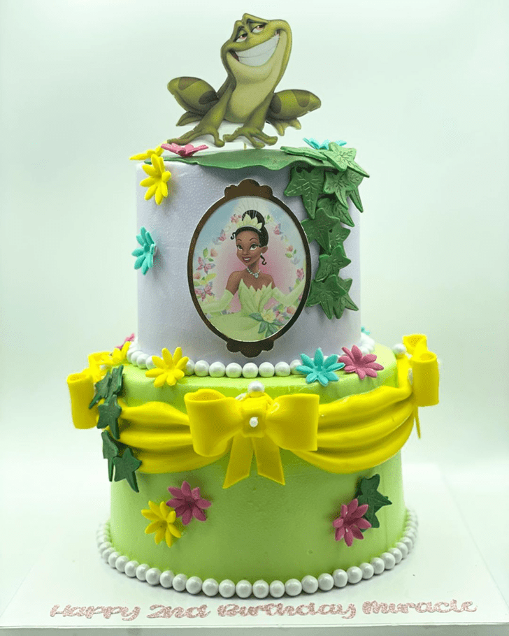 Divine The Princess and the Frog Cake