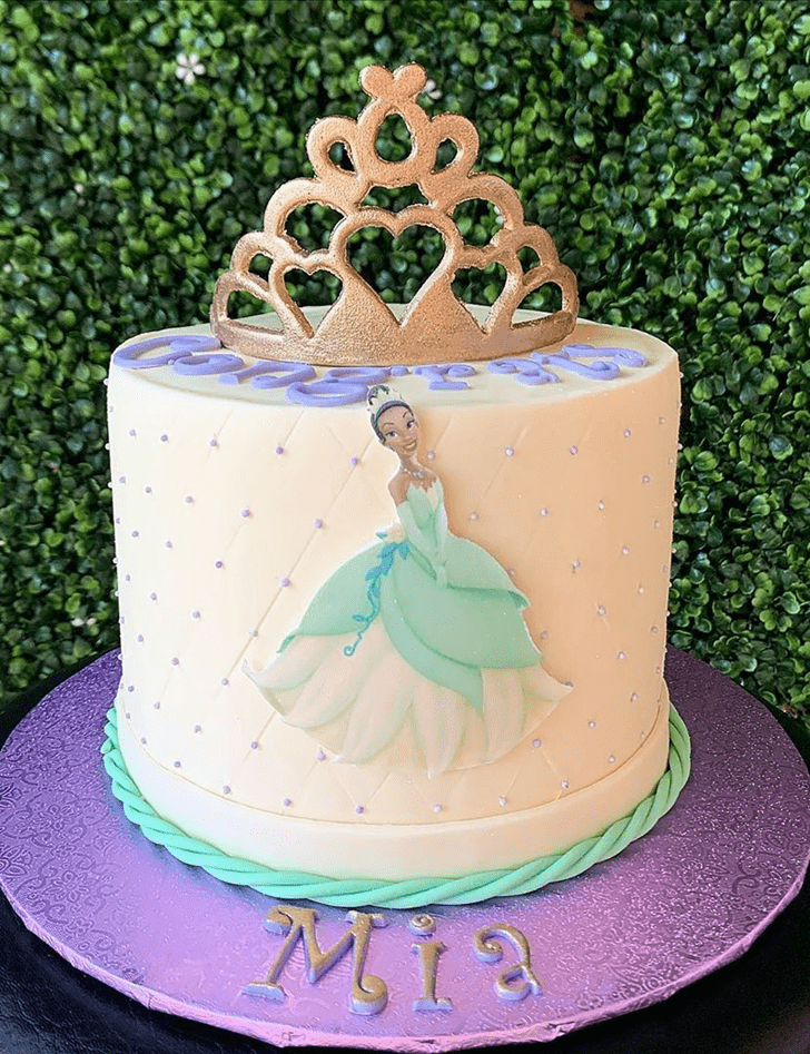 Exquisite The Princess and the Frog Cake