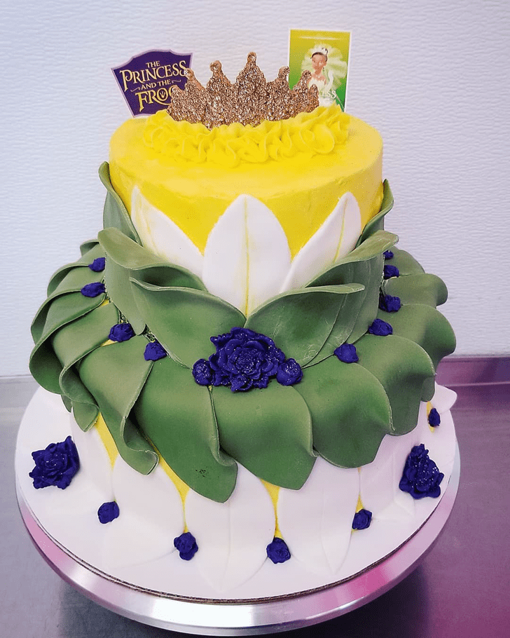 Inviting The Princess and the Frog Cake