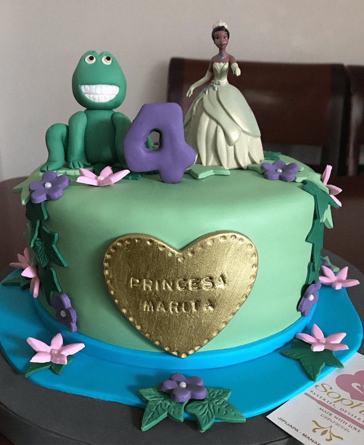 Pleasing The Princess and the Frog Cake