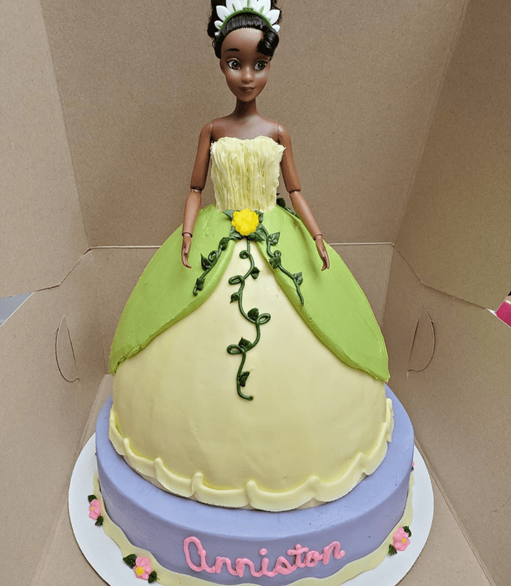 Pretty The Princess and the Frog Cake