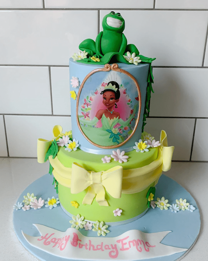Radiant The Princess and the Frog Cake