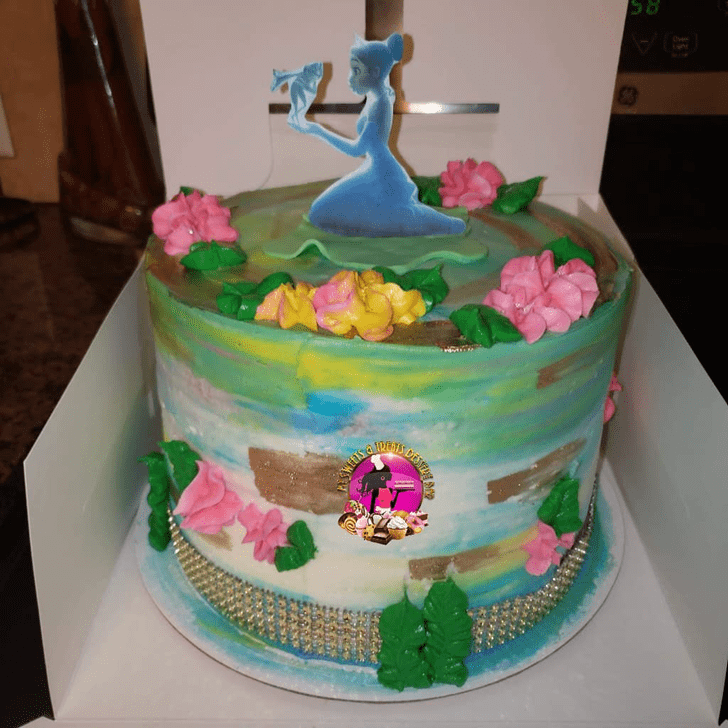 Ravishing The Princess and the Frog Cake