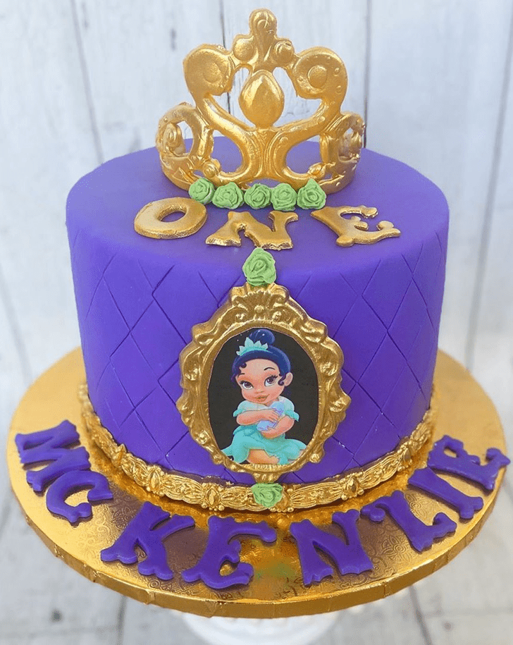 Refined The Princess and the Frog Cake