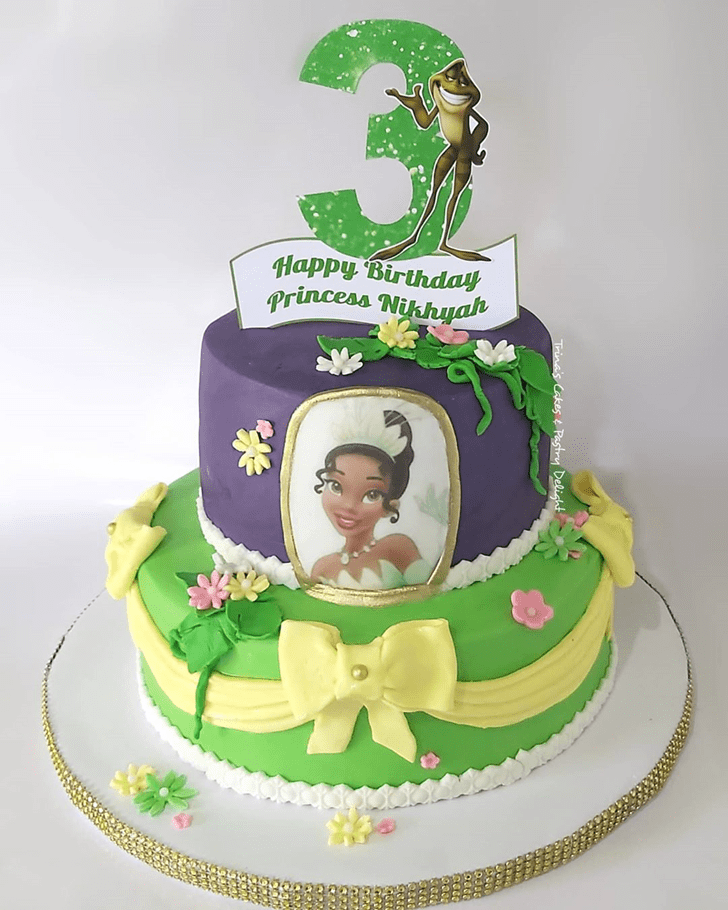 Splendid The Princess and the Frog Cake