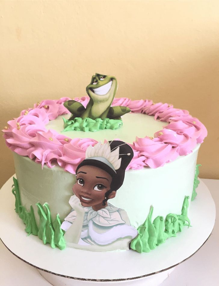 Superb The Princess and the Frog Cake