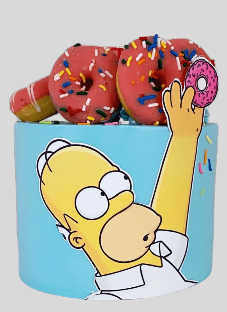 Appealing The Simpsons Cake