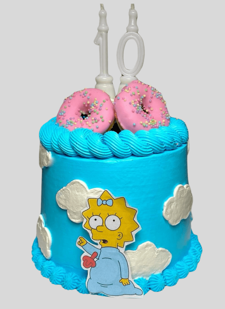 Delightful The Simpsons Cake