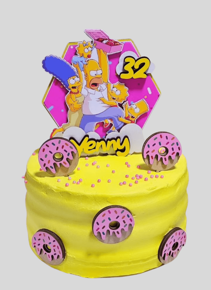 Divine The Simpsons Cake