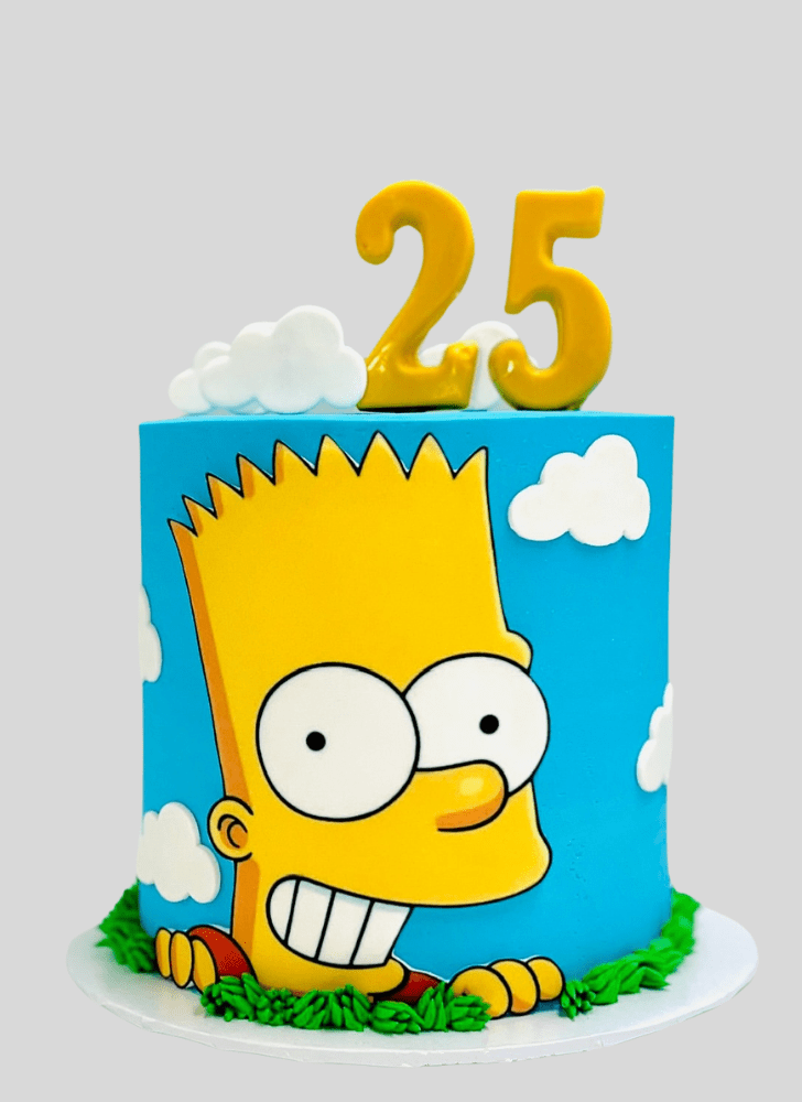 Fair The Simpsons Cake