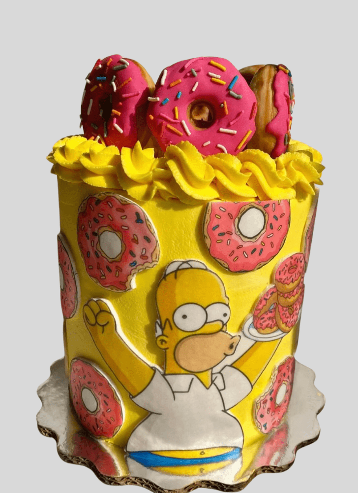 Grand The Simpsons Cake