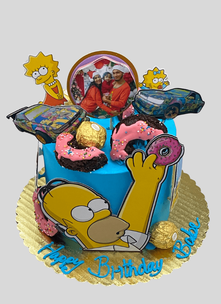 Ideal The Simpsons Cake