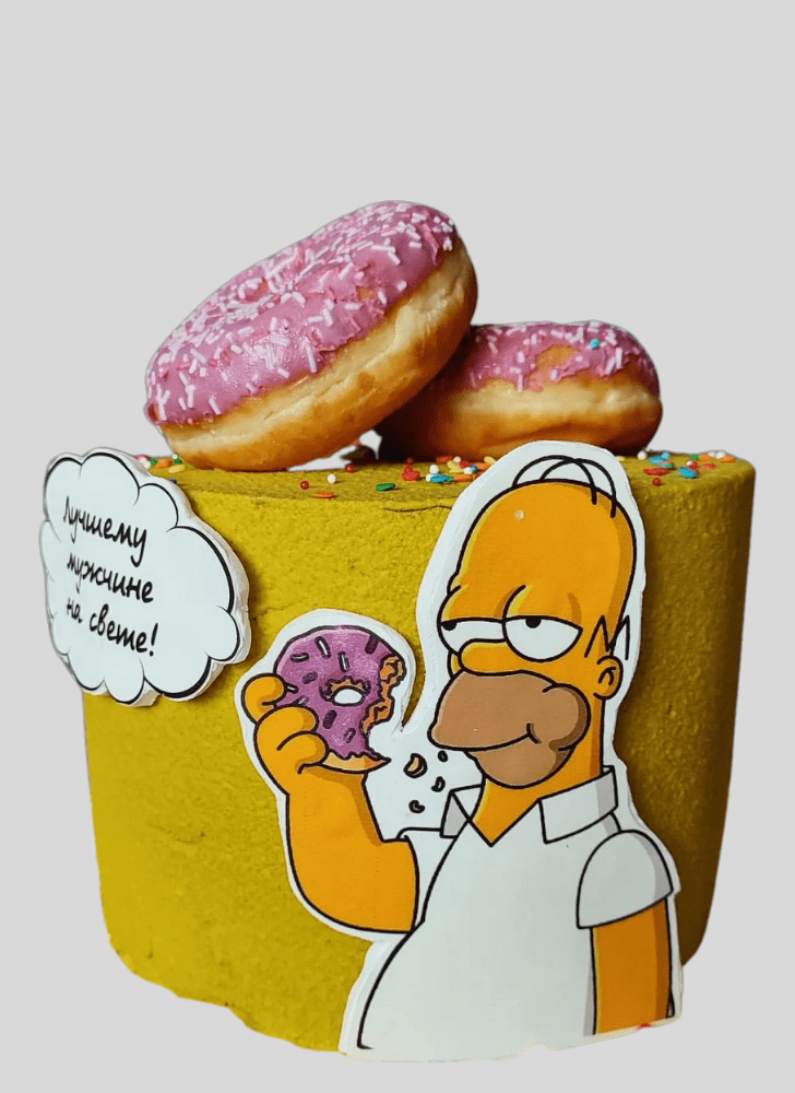 Magnificent The Simpsons Cake