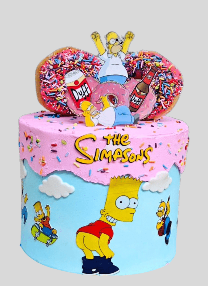 Radiant The Simpsons Cake