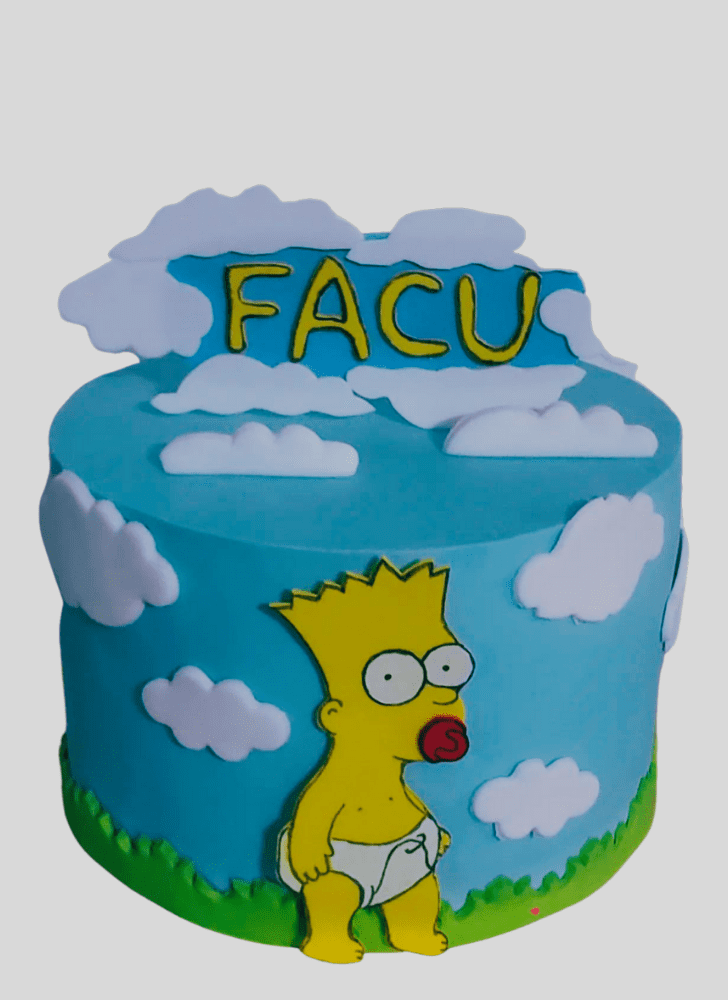 Ravishing The Simpsons Cake