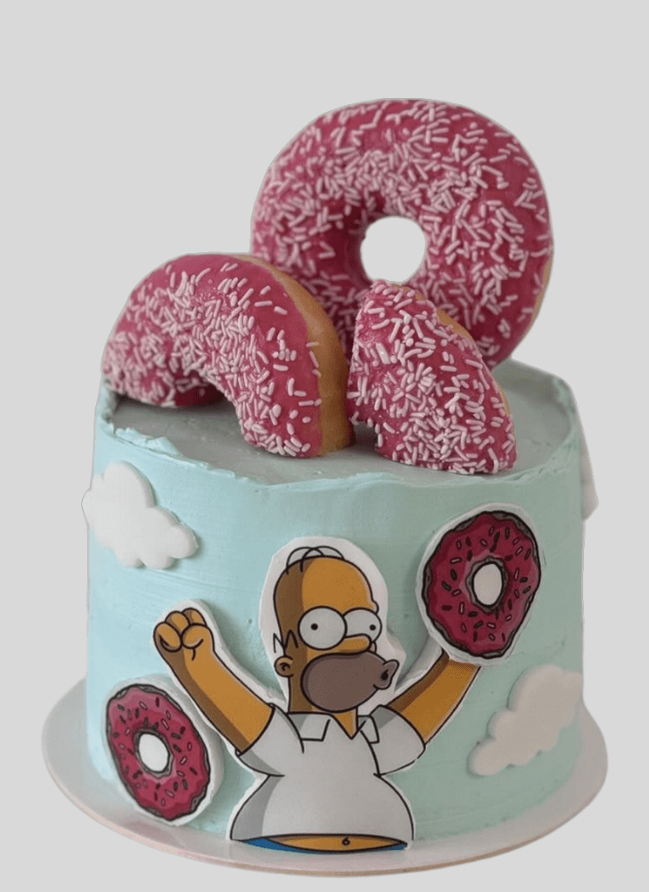 Splendid The Simpsons Cake
