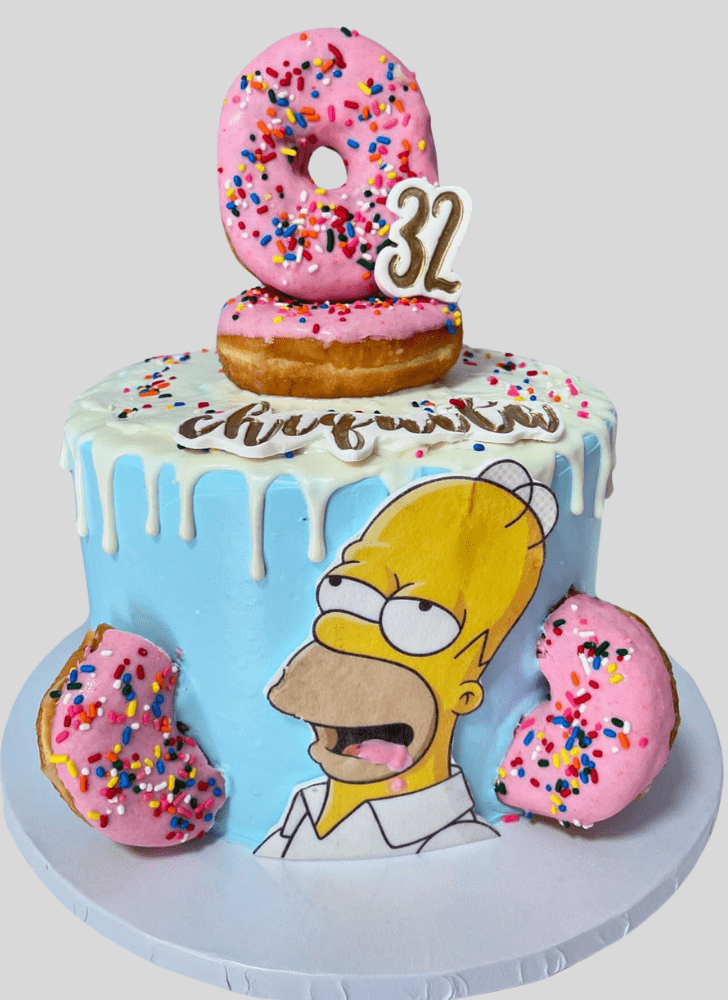 Stunning The Simpsons Cake