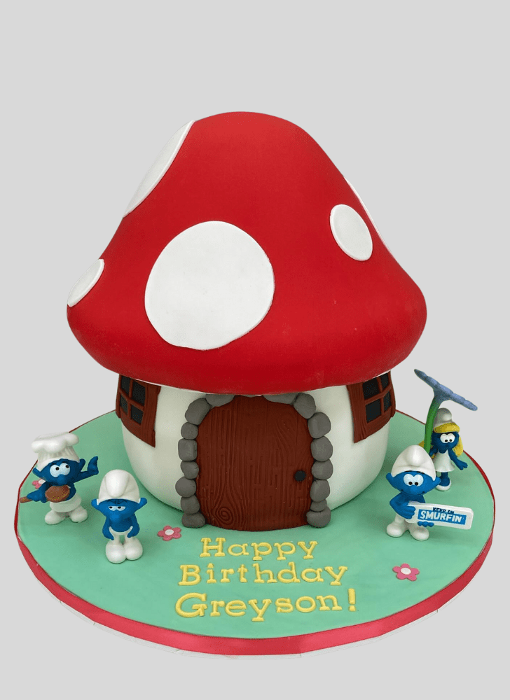 Grand The Smurfs Cake