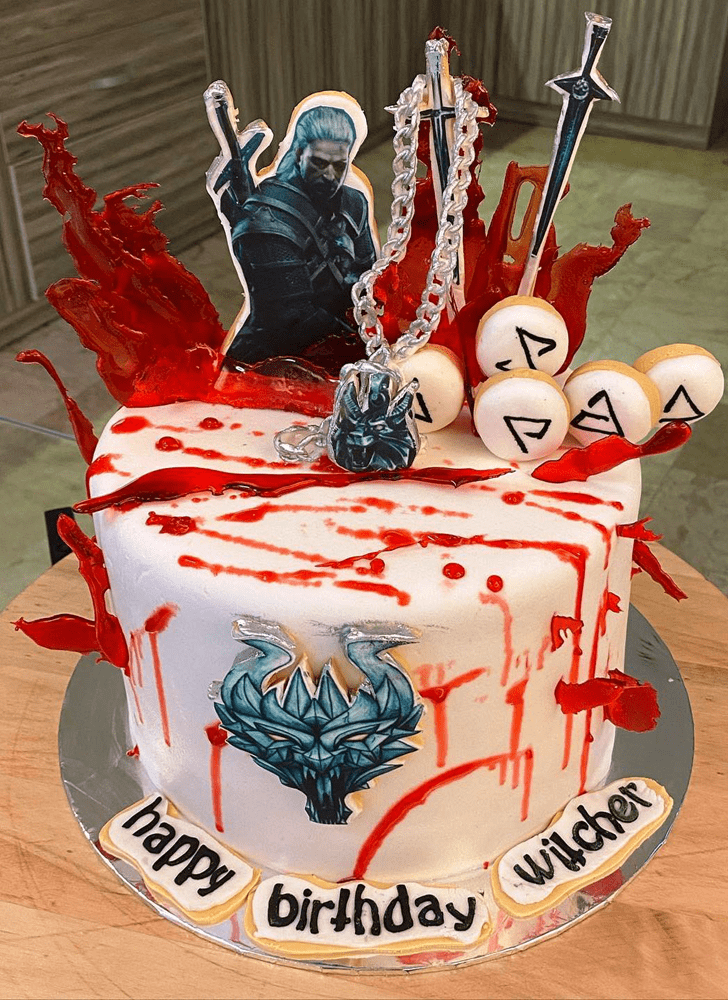 Appealing The Witcher Cake