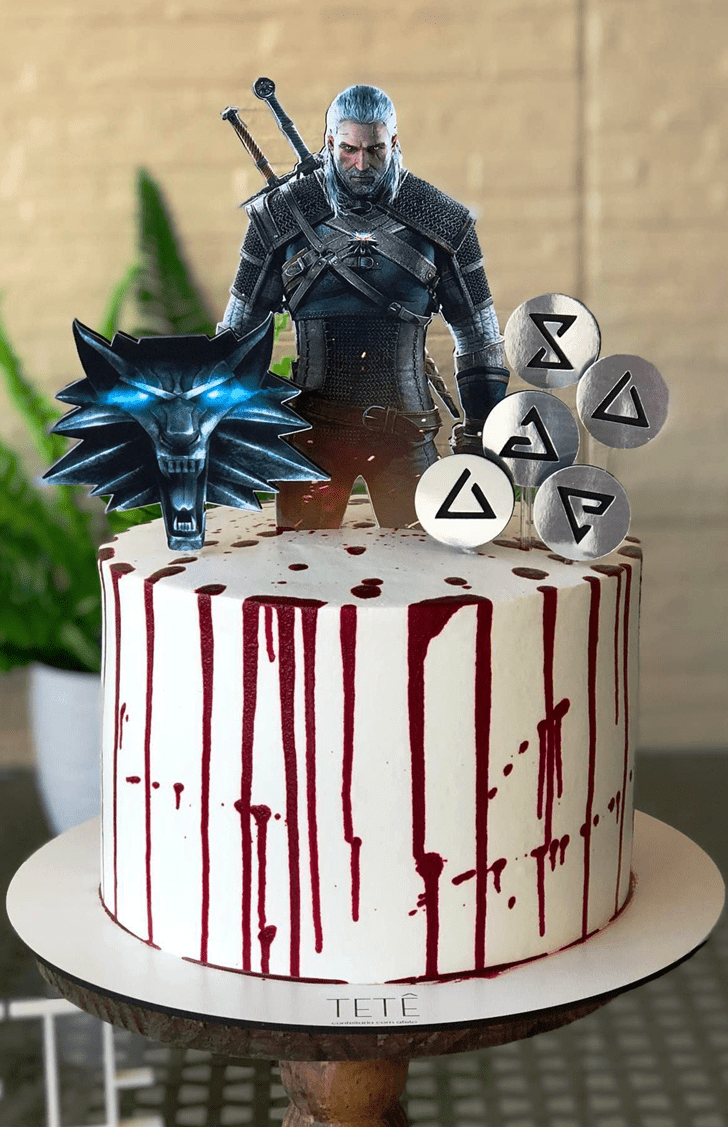 Charming The Witcher Cake