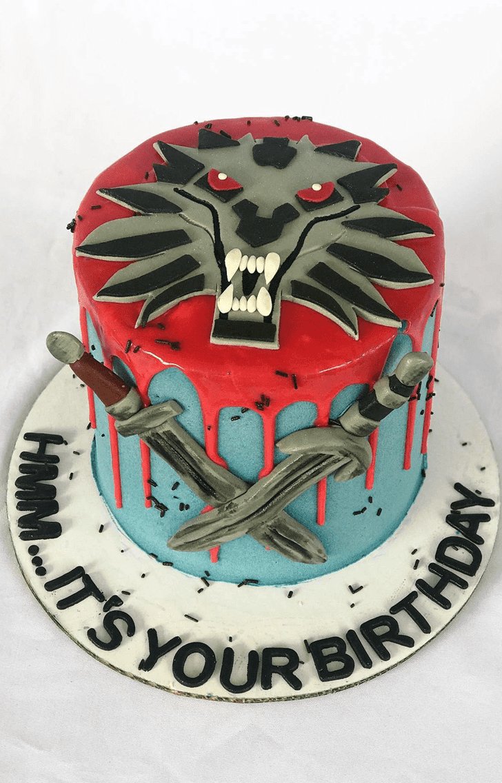 Classy The Witcher Cake