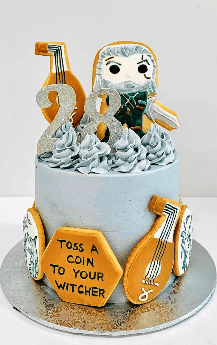 Cute The Witcher Cake