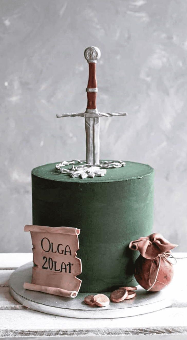Dazzling The Witcher Cake
