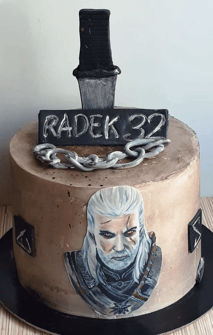 Delicate The Witcher Cake