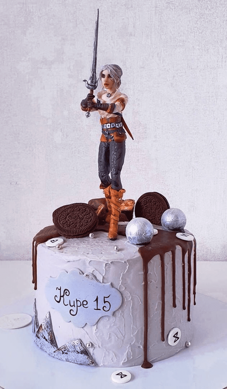 Enticing The Witcher Cake
