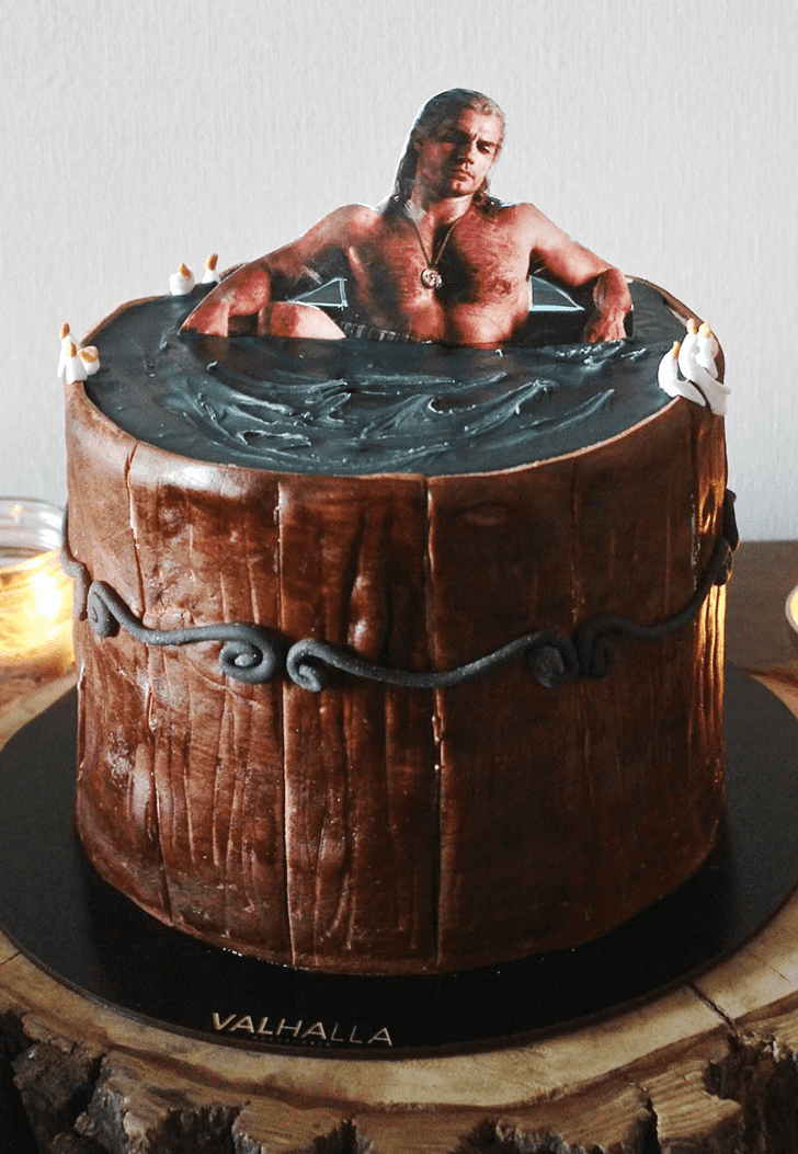 Handsome The Witcher Cake