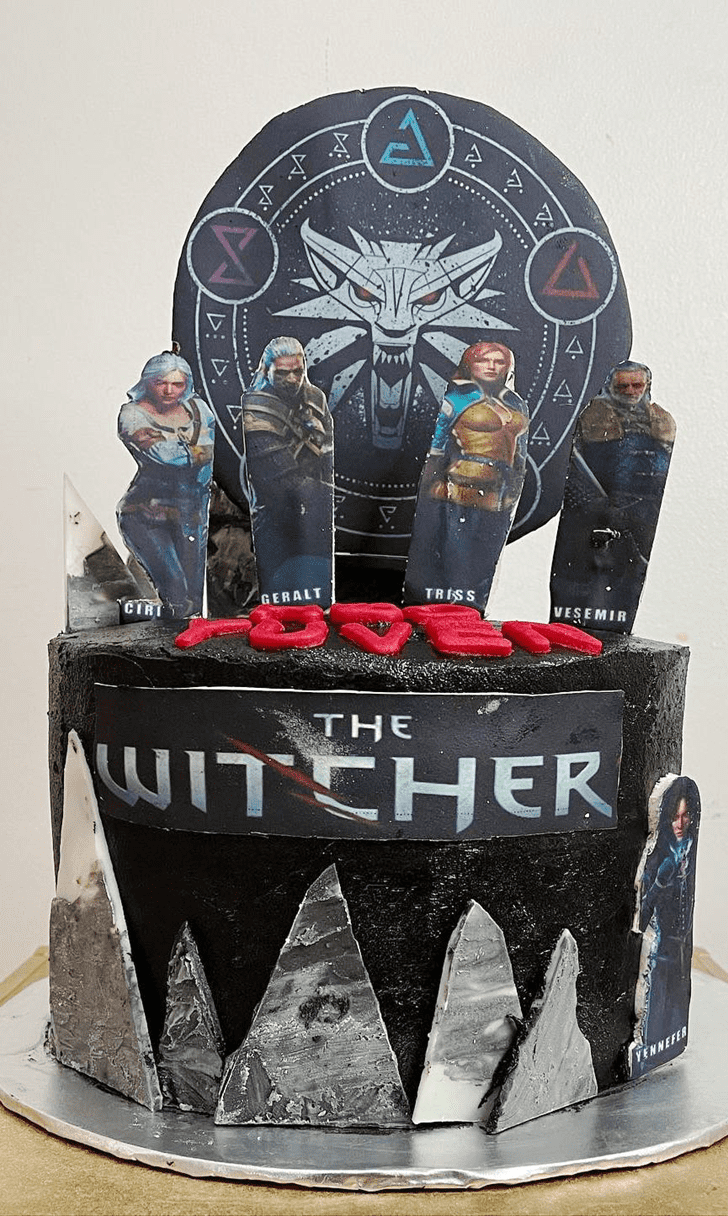 Inviting The Witcher Cake