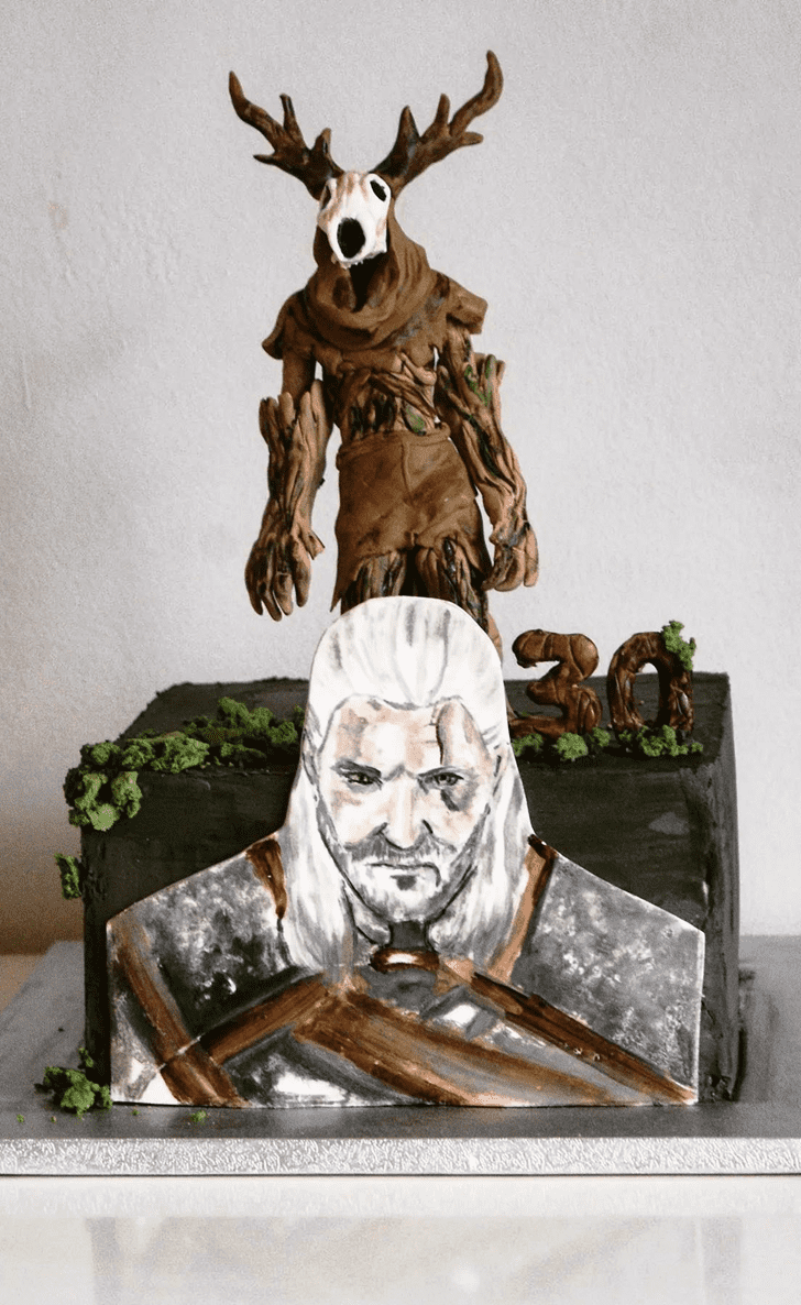 Magnetic The Witcher Cake