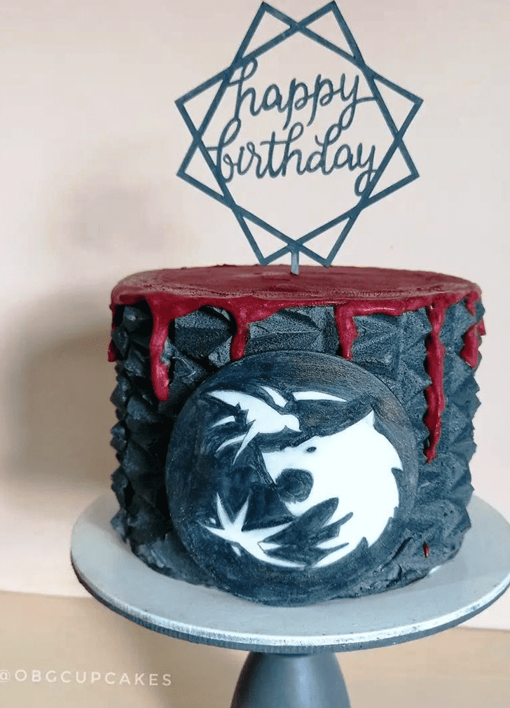 Pleasing The Witcher Cake