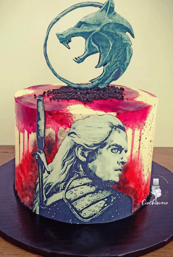 Slightly The Witcher Cake