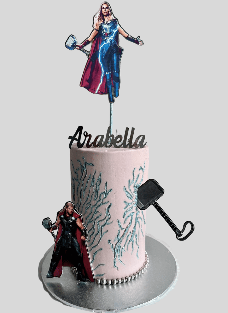 Admirable Thor Cake Design