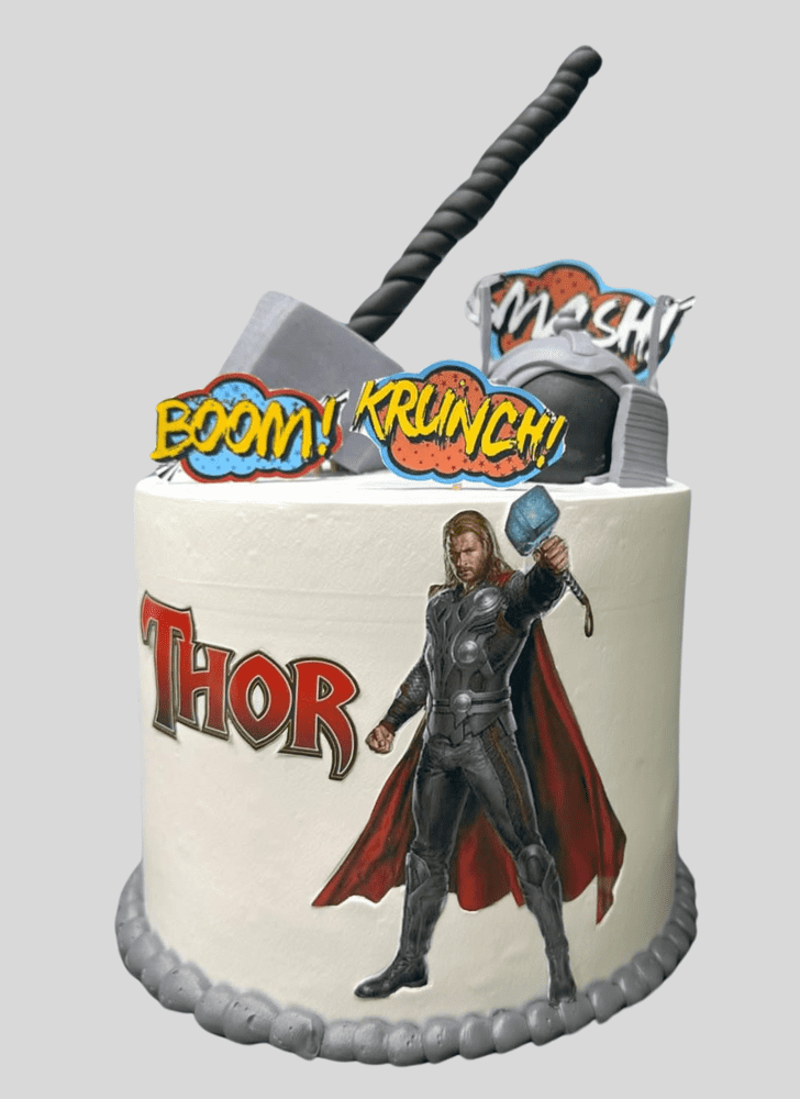 Comely Thor Cake