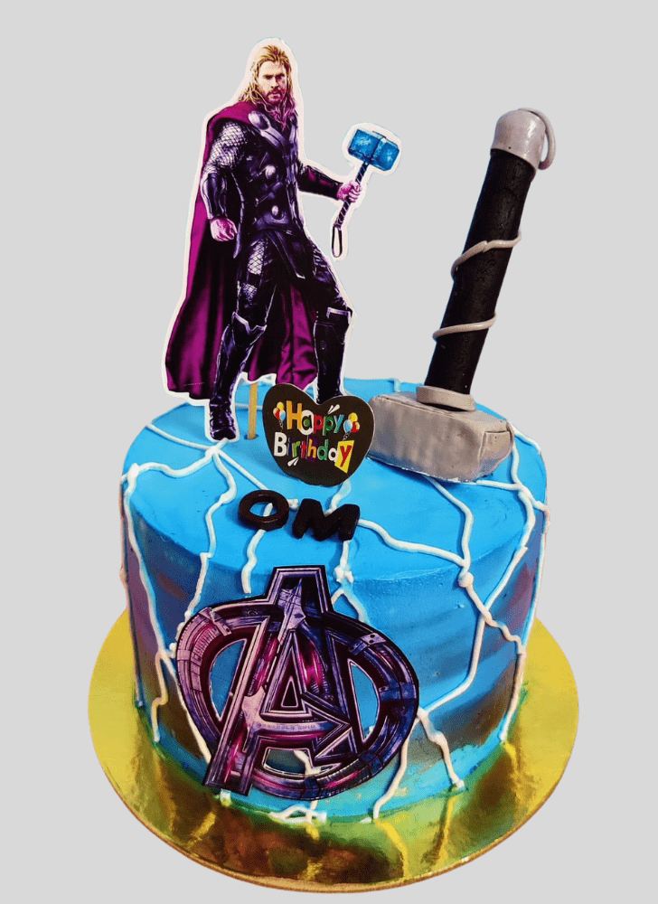 Enticing Thor Cake