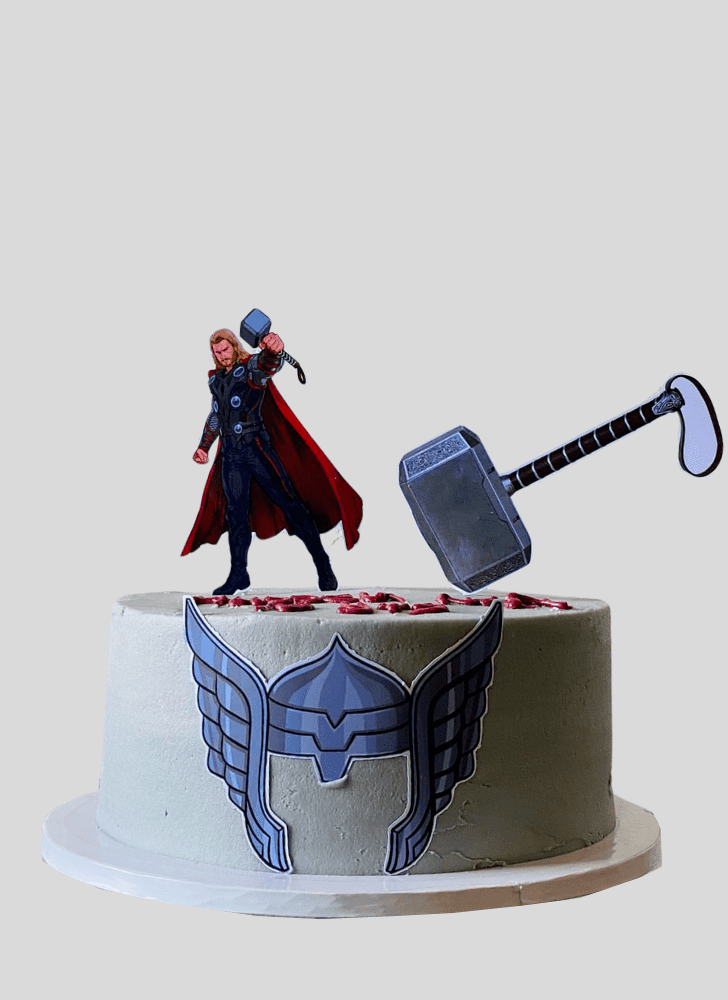 Lovely Thor Cake Design