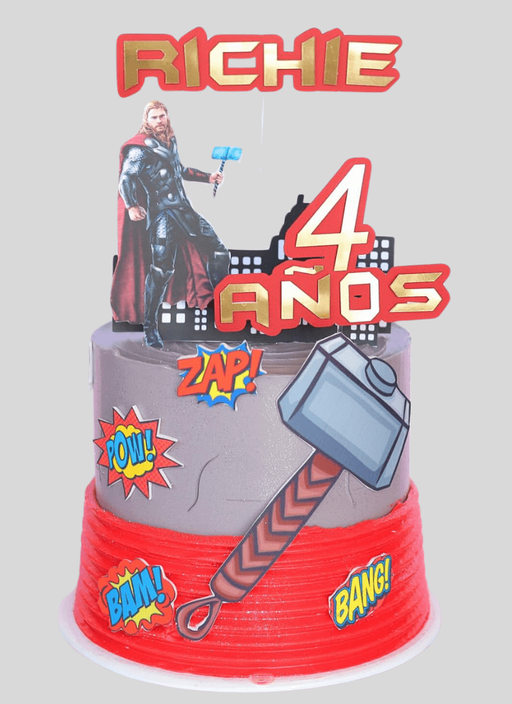 Pleasing Thor Cake