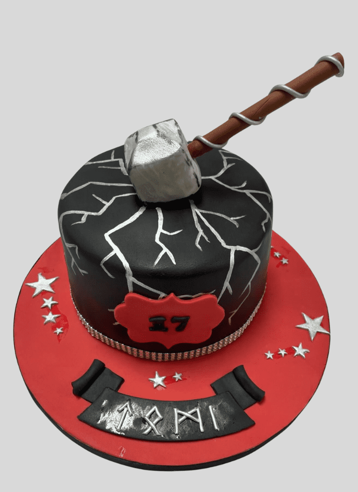 Resplendent Thor Cake