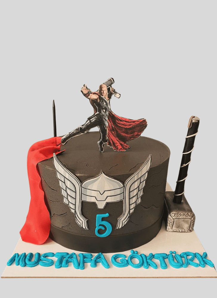 Stunning Thor Cake