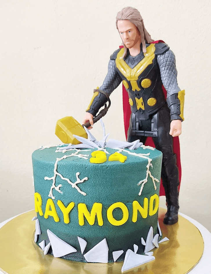 Admirable Thor Cake Design