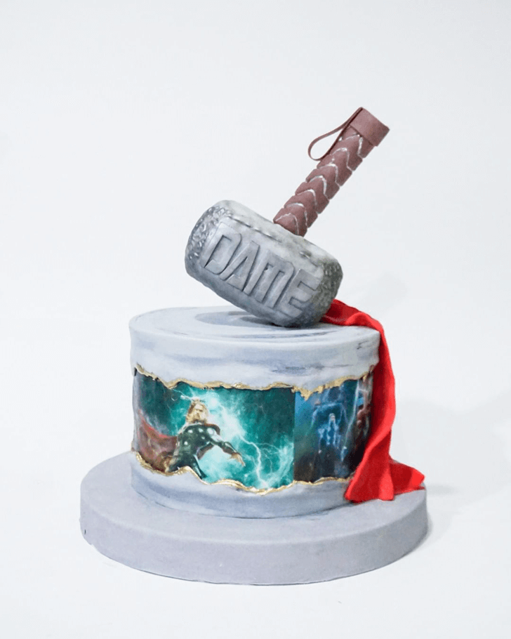 Cute Thor Cake