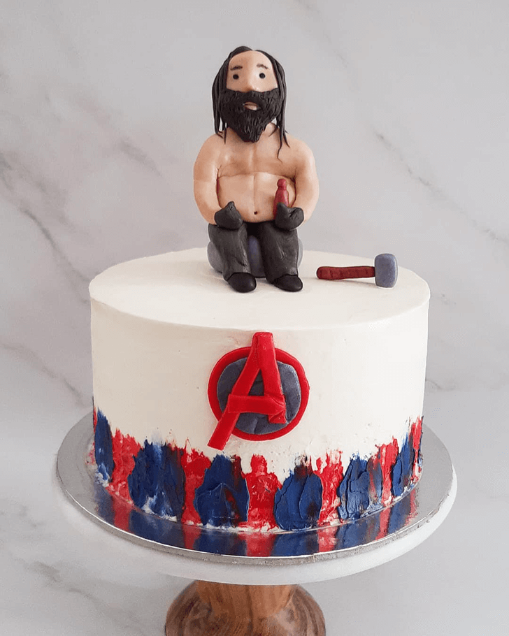 Good Looking Thor Cake