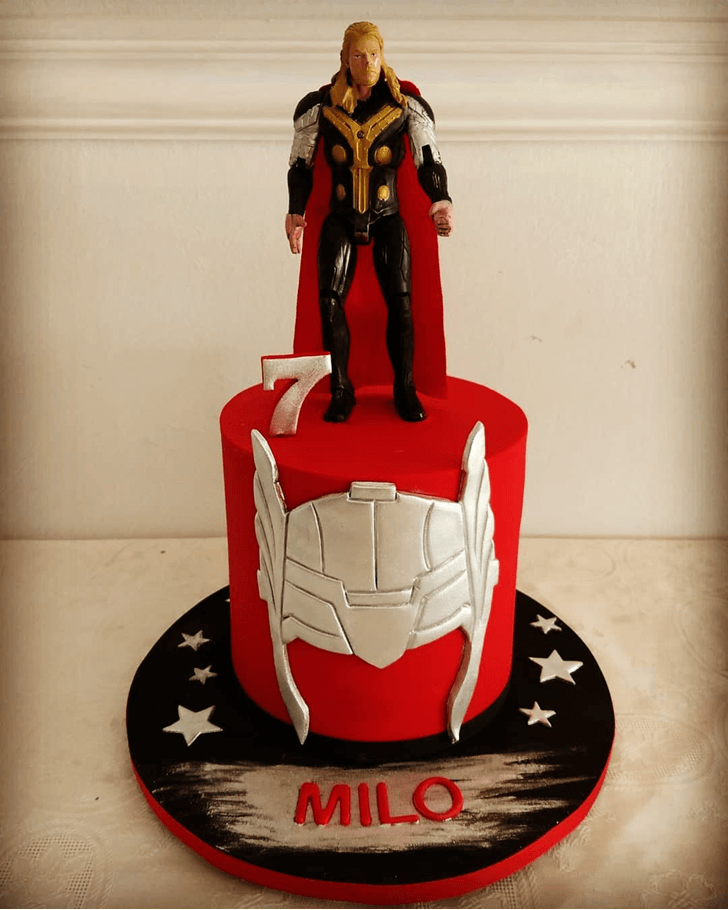 Lovely Thor Cake Design