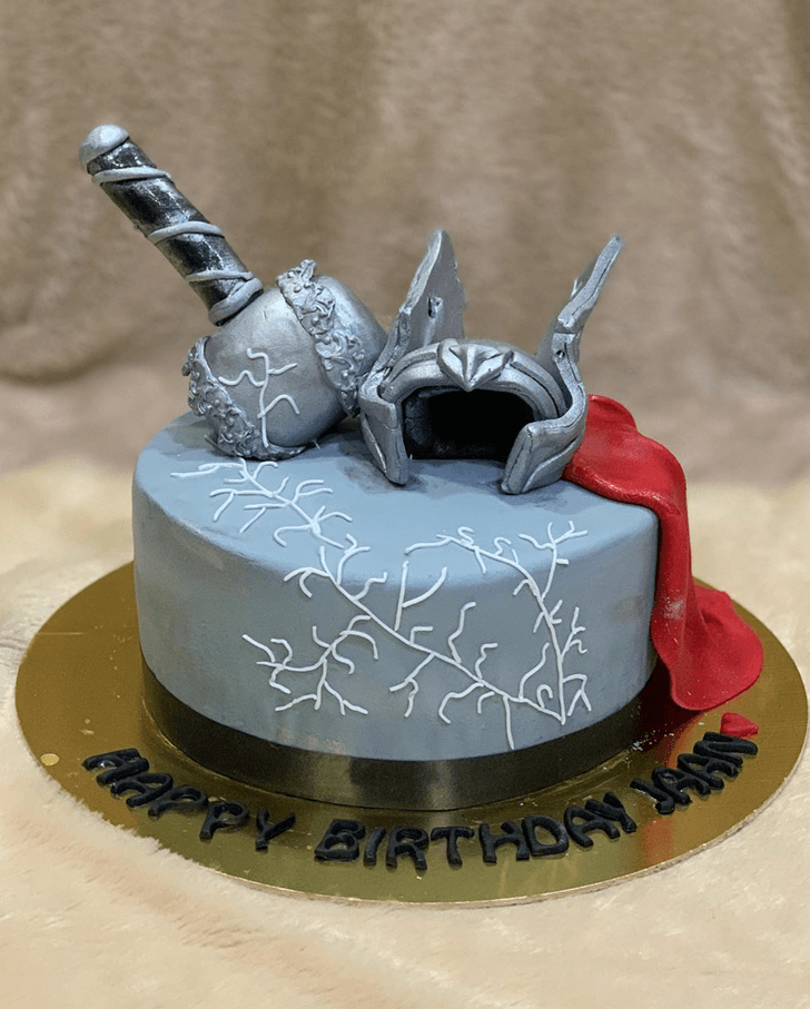 Resplendent Thor Cake