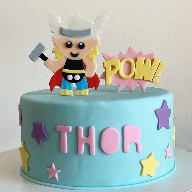 Shapely Thor Cake