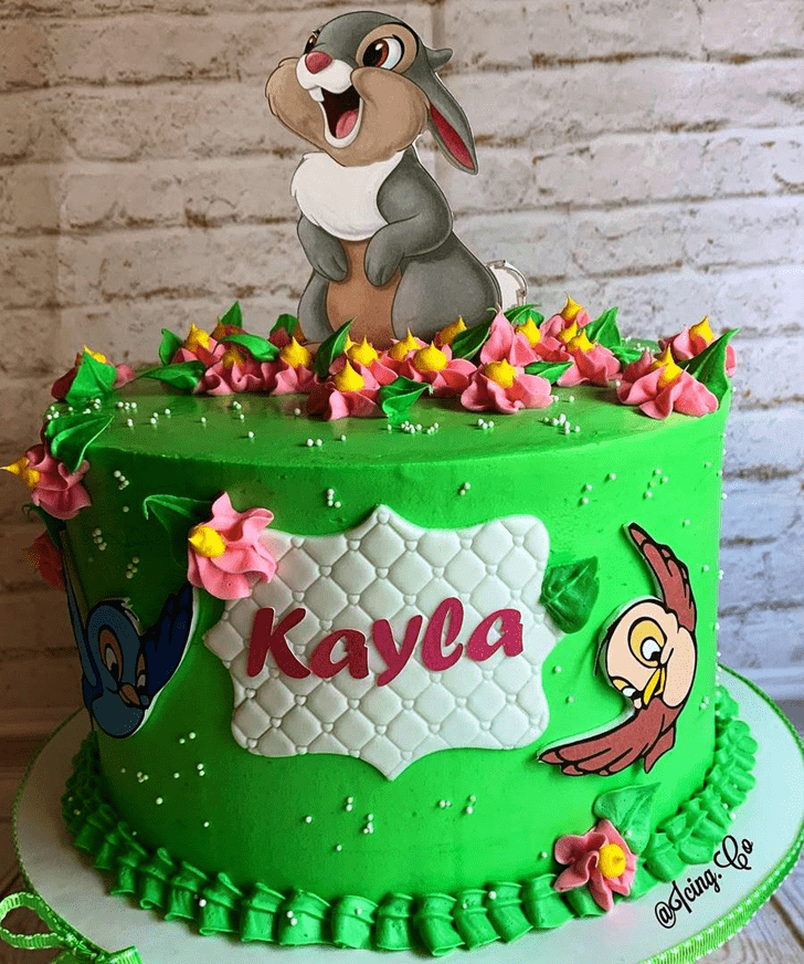 Fascinating Thumper Cake