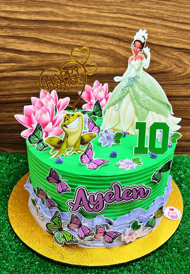 Bewitching Tiana Cake